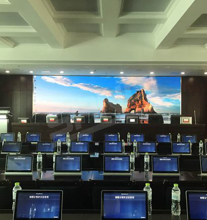 四川煤礦安監局室內全彩屏