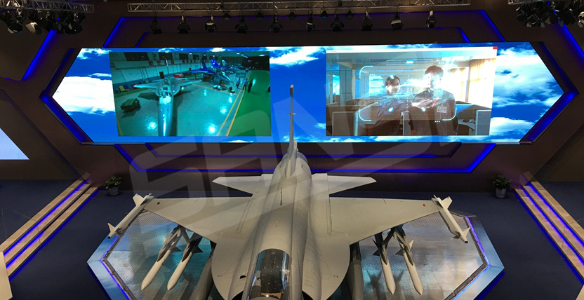 北京中航技術學院室內全彩屏