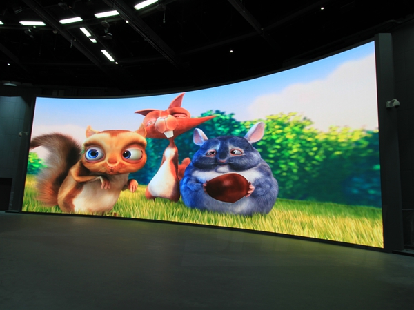 上海兒童藝術(shù)劇場室內(nèi)LED全彩屏