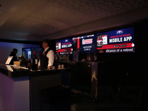 美國(guó)華盛頓訓(xùn)練俱樂部室內(nèi)led全彩顯示屏