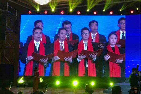 宣誓儀式現(xiàn)場(chǎng)