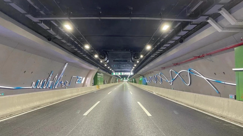 隧道路面均勻度場景,視覺舒適