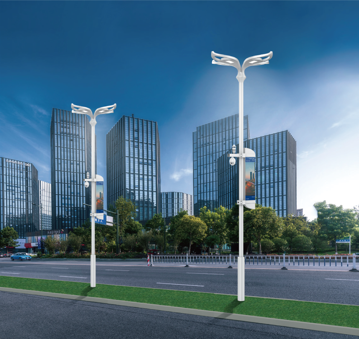 水芙蓉 水芙蓉,智慧路燈,智慧燈桿,智能路燈,智能燈桿