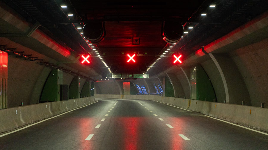 三思反射式隧道燈應用實例 三思反射式隧道燈應用實例