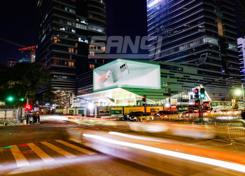 上海三思,戶外LED大屏,科技賦能,城市空間,新體驗